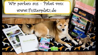 Wir packen aus  Paket von Futterplatz [upl. by Trilby]