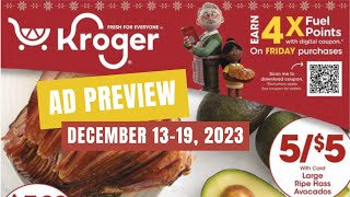 NEW SALE Kroger Ad Preview for 12131219  Digital Coupon Sale Weekly Digitals amp MORE [upl. by Dearr]