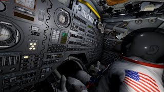 BRUTAL REALISM The Most Realistic Space Flight Simulator Ever Seen  Apollo Earth Orbit [upl. by Chaddie]