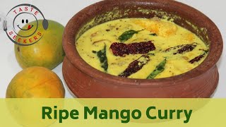 Mambazha Pulissery Kerala Style  Ripe Mango Curry  Manga Pulissery [upl. by Nnairam50]