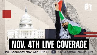 Free Palestine National March on Washington Live Coverage [upl. by Nava479]