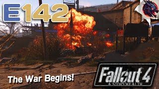 Enclave VS BOS  Fallout 4 Survival A StoryWealth  E142 [upl. by Llednohs382]