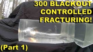 300 BLACKOUT Controlled Fracturing 170gr Fragmenting Subsonic by Lehigh Defense [upl. by Adnesor]