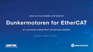 Dunkermotoren DE  Webinar Dunkermotoren for EtherCAT [upl. by Karr262]