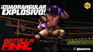 Cerebro Negro Jr vs Callibus vs Huitzil vs Éxtasis  Batalla Final 2024  Lucha completa [upl. by Richart]