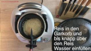 Gyrosballen an Metaxasauce mit Reis für den Thermomix TM5 [upl. by Adolph]