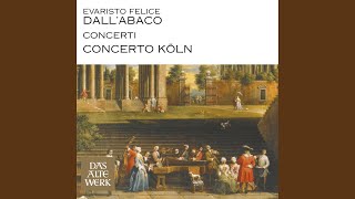 DallAbaco  Concerti a quattro da chiesa Op2 1712  Concerto No7 in C major  II Allegro [upl. by Leeth930]