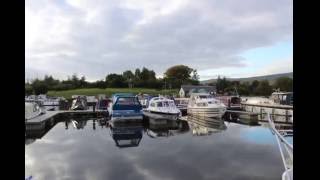 Twechar to Auchinstarry Marina  Forth amp Clyde Canal Scotland  Timelapse [upl. by Hen]