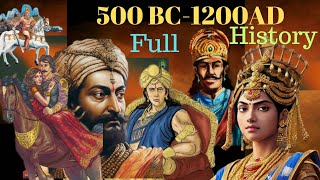 अजीब और हेरातांगेज़ 🔥 Itihash I 500 BC to 1200 AD tak ki Full Ancient Indian Historyancientindia [upl. by Otti]