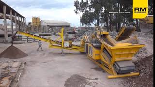 Rubble Master RM60 CS2500 recycling wwwpowerspl [upl. by Atnes]