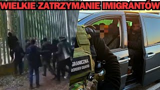 WIELKIE ZATRZYMANIE IMIGRANTÓW SZOKUJĄCE [upl. by Ileek]