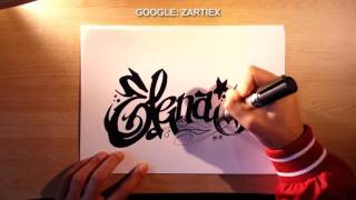 Como hacer letras 3D de graffitis faciles y sencillas [upl. by Sillaw]