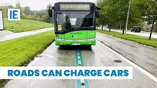 Worlds First Electric Road Charging EVs While Driving [upl. by Yffub]