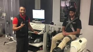 Physiotherapist Anik Sarkar describes the Biodex System [upl. by Knut]