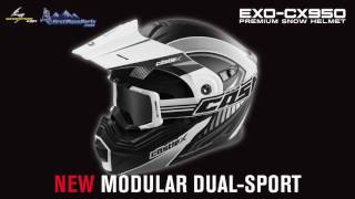 Castle X EXOCX950 Modular Snowmobile Helmet [upl. by Uni]