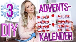 3 DIY ADVENTSKALENDER  40 IDEEN ZUM BEFÜLLEN TheBeauty2go [upl. by Leaper347]