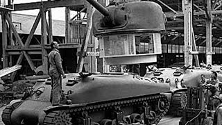 HOW IT WORKS WW2 Tank Factories [upl. by Edouard44]