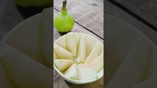 Pear Fruit Cutting  Nashpati Fruit shorts [upl. by Ahsihat]