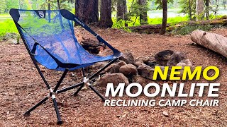 Nemo Moonlite Reclining Camp Chair A Camping MustHave or a Gimmick [upl. by Acinorahs]