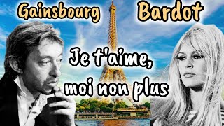 Serge Gainsbourg et Brigitte Bardot quotJe taime moi non plusquot [upl. by Dehnel54]