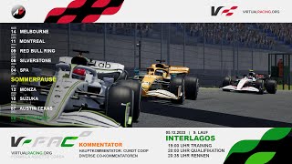 Assetto Corsa  Saisonfinale FAC X 2023  Lauf 9  Interlagos  virtualracingorg [upl. by Airtemad644]