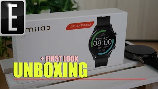 Xiaomi Imilab Smartwatch W12 Unboxing  First Look [upl. by Nosyd879]