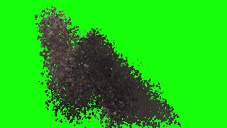 Thanos Disintegration Effect Green Screen End Game  Disintegration Particles Green Screen [upl. by Ellehcirt]