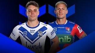 NRL 2024  Bulldogs v Knights Round 7  Match Preview [upl. by Ennaegroeg]