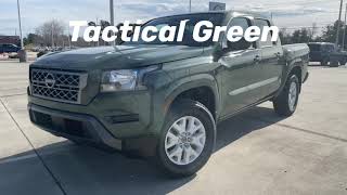 All new 2022 Tactical Green on Nissan Frontier [upl. by Quinta]