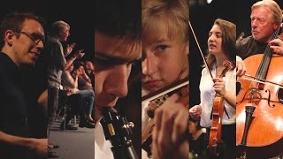 Coulisses du premier concert du Verbier Festival Junior Orchestra 2014 [upl. by Manard]