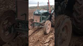 Fordson Model N Tractor at BDVPS Ploughing Match Stratford Upon Avon Sunday 14th January 2024 [upl. by Abroms97]