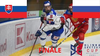 SLOVENSKO VS RUSKO HLINKA GRETZKY CUP FINÁLE 2021 [upl. by Porett]