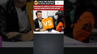 🚨I EMMANUEL DANNAN PULVERIZA A UNA FEMINISTA QUE NO SABE QUE ES UNA MUJER 💃 [upl. by Ri107]