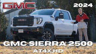 2024 GMC Sierra 2500 AT4X HD  The King of The Road [upl. by Elvia]