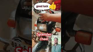 Splender motifaid 🙏👍❤️ viralvideo automobile please art modifiedspledor shortvideo shorts 🤣👌 [upl. by Aryamo]