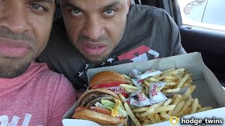 Eating InNOut Burgers Hodgetwins [upl. by Melantha85]