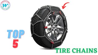 Best Tire Chains To Get a Grip in Snow and Ice [upl. by Uttica]