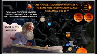 Babylonian Eclipses Planetary Alignment amp Revelation 1 Vision [upl. by Mcnully]