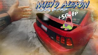 ALERON Y ESTRIBOS NUEVOS PARA EL MUSTANG [upl. by Nylassej]