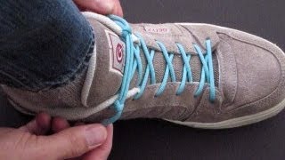 How to Cinch Your Shoes in 05 Seconds [upl. by Htevi]