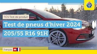 🚗 Test de pneus hiver 2024  les meilleurs pneus pour 20555 R16 91H  ❄️ [upl. by Ennaharas]