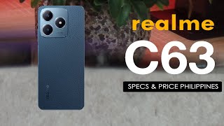 Realme C63 Specs Features and Price in the Philippines [upl. by Terag56]