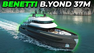 Everything You Need To Know About The 37m Benetti BYond hybrid Yacht [upl. by Wichern]