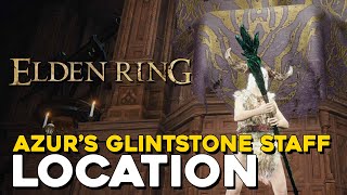 Elden Ring Azurs Glintstone Staff Location [upl. by Alyahsat]