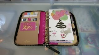 How I get my planner inserts printed at Staples  Kate Spade Filofax Franklin Covey [upl. by Ttenneb359]