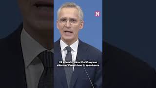 NATO Chief Admits Donald Trumps Criticism Is Valid [upl. by Amena]