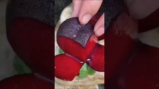 Enjoy Beutiful Fresh Cranberry fruit cutting video 🍓🍒🍎  new tending short video [upl. by Anera]