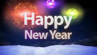 New Year Greeting 2020 animated video [upl. by Nylhtak126]