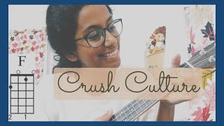 Conan Gray  Crush Culture EASY UKULELE TUTORIAL [upl. by Inga179]