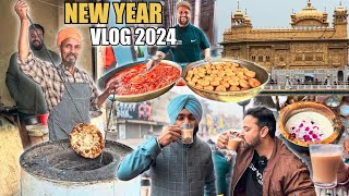 2024 New Year in Amritsar  Kala Shah Amritsari Kulcha  Amritsar Street Food [upl. by Dyal64]